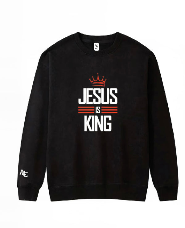 Jesus is King Crew Neck