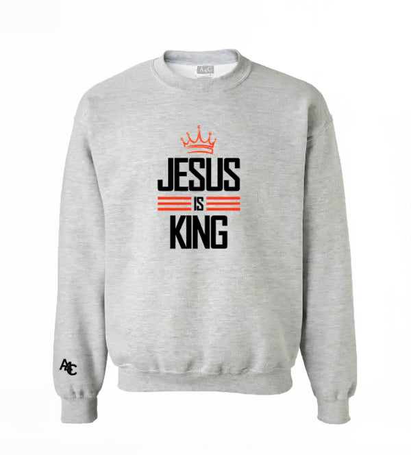 Jesus is King Crew Neck